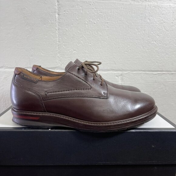 Mephisto Falco Brown Leather Oxford Casual Shoes Lace up Men's 8 US/7.5 EU - Picture 3 of 10